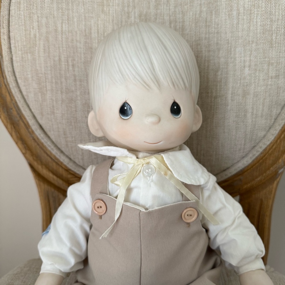 Precious Moments Porcelain Mikey Doll - Picture 3 of 11
